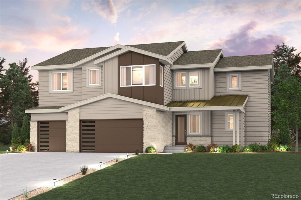 Photo of 13945 Hessie Trail Road, Parker, CO 80138 (MLS # 7399037)
