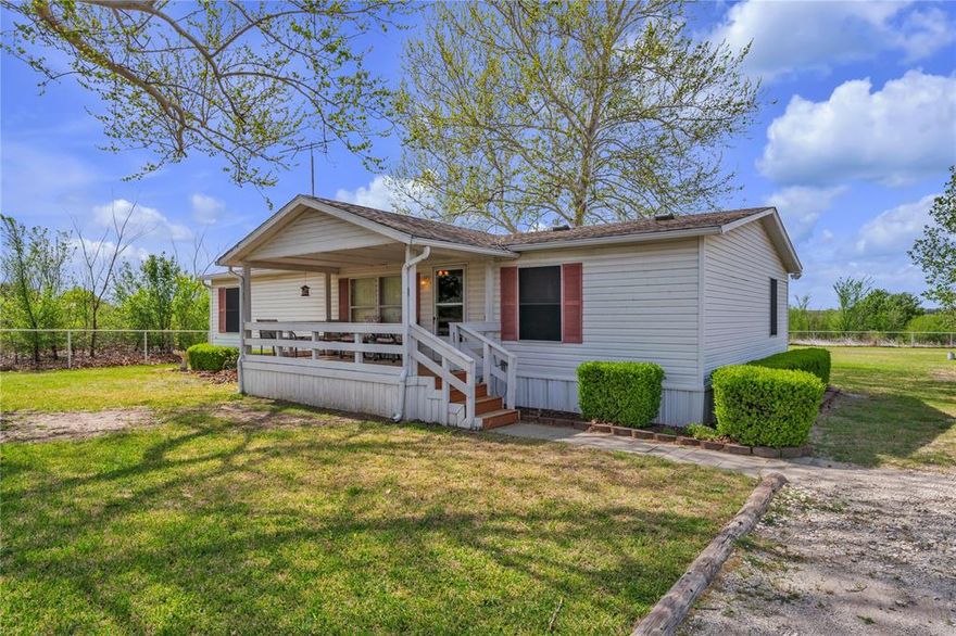 Half Acre Room to enjoy this 
WELL MAINTAINED 3 BEDROOM 2 BATH HOME LOCATED AT 3004 STATE HIGHWAY 101 IN BOWIE TEXAS. THIS PROPERTY SITS ON A GENEROUS 0.5 ACRE LOT OFFERING THE PERFECT BALANCE OF COUNTRY TRANQUILITY AND CONVENIENCE. SITUATED JUST 2 MILES FROM DOWNTOWN BOWIE ON A PAVED ASPHALT ROAD. INTERIOR FEATURES 1344 SQUARE FEET OF LIVING SPACE WITH A FUNCTIONAL SPLIT FLOOR PLAN. KITCHEN INCLUDES DISHWASHER AND BUILT IN MICROWAVE. COMFORTABLE LIVING WITH CENTRAL ELECTRIC HEATING AND AIR CONDITIONING. EXTERIOR HIGHLIGHTS INCLUDE A DETACHED SMALL SHOP PERFECT FOR HOBBIES OR EXTRA STORAGE AND A 2 CAR CARPORT. LOCATED WITHIN BOWIE ISD. IDEAL FOR THOSE SEEKING A SPACIOUS YARD AND PEACEFUL ATMOSPHERE CLOSE TO LOCAL AMENITIES. SCHEDULE YOUR SHOWING TODAY.