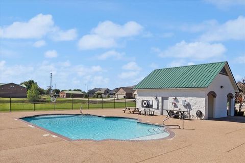 A home in Cleburne