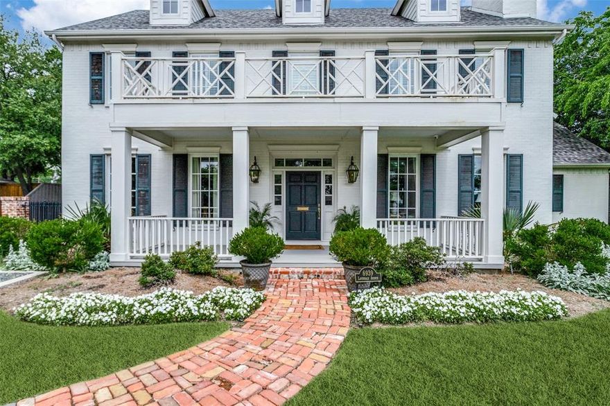 Welcome to this exquisite custom-built home, where traditional charm meets timeless elegance.Nestled in a prime location, this residence boasts 4 beautifully appointed bedrooms & 3.5 baths. The 1st level primary suite offers a serene retreat w luxurious amenities.Step into the formal living & dining rooms, where classic design elements offer warmth & space to live & entertain.The spacious kitchen is a culinary haven, w quartzite countertops, a cozy sitting area & gracious breakfast nook. Upstairs, 3 additional bedrooms provide ample space for family & guests, while a versatile flex room allows endless possibilities for an exercise studio & or gaming lounge. Outside, lush landscaping surrounds the sparkling pool & spa, creating a tranquil oasis for relaxation & recreation. A 2 car garage includes an unfinished space above, offering potential for future expansion or customization. With its perfect blend of traditional style & enduring appeal, this home promises to be a showstopper.