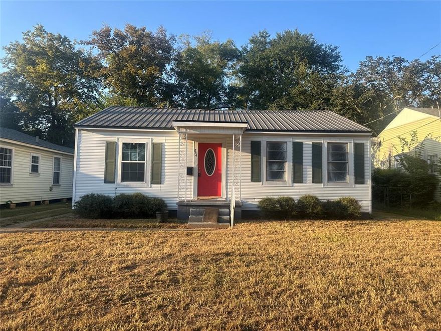 A great investment opportunity is here! Featuring fresh new paint throughout and a renovated backyard, with just a few finishing touches this home could be perfect for you or as rental income. Cute curb appeal plus low maintenance metal roof. Coming soon!