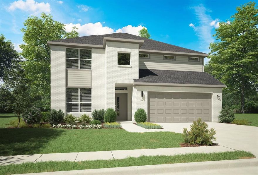 MLS# 21218623 - Built by Trophy Signature Homes - Ready Now! ~ Delivering form, function, beauty and comfort, the Wimbledon is a grand slam for buyers who demand more from their homes. Five bedrooms mean everyone gets their own room. Four baths mean no early morning squabbles about whose turn it is to brush their teeth. Your guests will be impressed by the spectacular, high-ceilinged family room and gourmet kitchen. Entertain at the center island so everyone can mingle. Send guests upstairs to enjoy the game room or enjoy movies in the media room while others converse. A home office, gracious primary suite, covered patio and plenty of storage space add to the appeal.