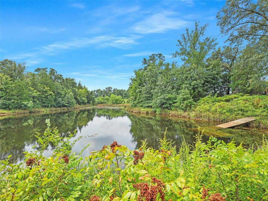 Located in Sumner, Texas on the Lamar County, Fannin County Line, halfway between Paris and Bonham. This 35.12 acre tract sits in a unique geological area of rolling hills that are rare in North Texas. With lots of elevation change, breathtaking views are available!  The west property line is shared with the 15,000 acre Riverby Ranch owned by NTWD that has been placed in a conversation easement.  While future plans consider opening it for public access, one thing is for sure, you’re not likely to have neighbors other than the deer, turkey, quail, and other wildlife.  The property is perimeter fenced and had perimeter cleared for easy hunter access. Beautiful mature hardwoods are surrounded by open fields of native grasses and wildflowers. A pretty little pond is home to bass and bluegill which waterfowl visit seasonally. Several other pond sites are available on the property. Access is via a private road which one sixth share will also convey with purchase.