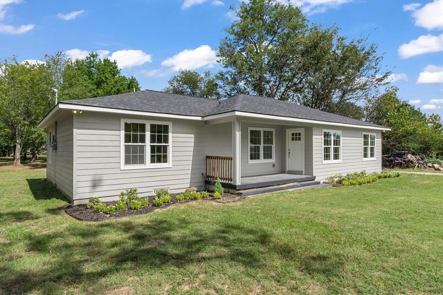 This beautifully transformed residence perfectly blends modern upgrades with timeless character. Featuring 3 bedrooms and 2 bathrooms, this stunning home was taken down to the studs and thoughtfully rebuilt from the ground up, showcasing exceptional quality and attention to detail at every turn. No detail was overlooked; on the exterior, you'll find a new roof, new windows, and new Hardie siding, while inside, insulation, plumbing, electrical, HVAC, and all interior finishes have been meticulously updated to create a truly move-in ready home. Inside, you’ll find granite countertops throughout, adding a touch of elegance and durability to the kitchen and bathrooms. The open and spacious family area is the heart of the home, featuring a charming brick accent wall that adds warmth and character, creating the perfect space to gather with loved ones. Step outside to a huge backyard shaded by mature trees, ideal for gatherings, playtime, or simply relaxing on peaceful afternoons. Situated right in town, this home is conveniently located just minutes from Van Elementary, Intermediate, and Middle Schools, making it an excellent choice for families. Don’t miss your chance to own this beautifully renovated home in a prime location—229 E Nevada St. is ready to welcome you home!