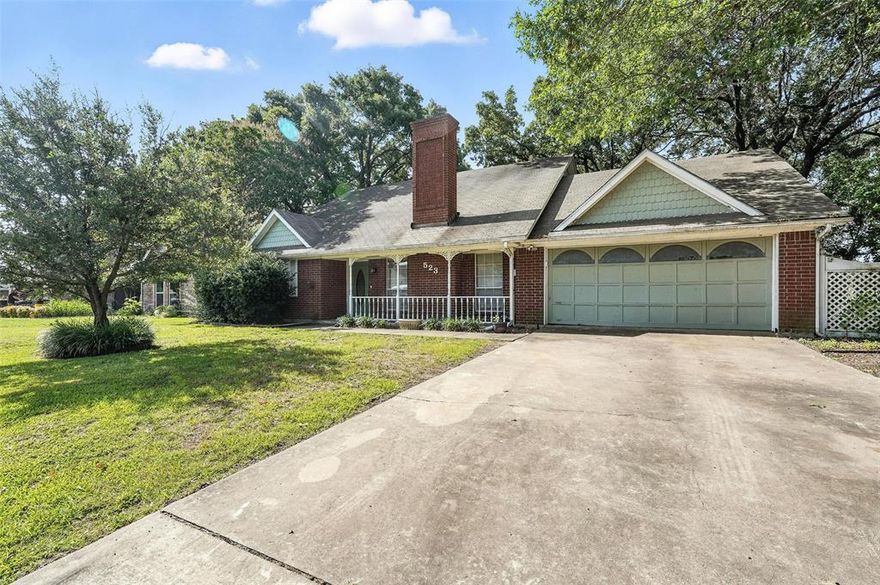 Bring your offers! Motivated sellers are including a $5,000 credit to help with your closing costs. Cozy 3-Bed, 3-bath home with large shaded backyard in Greenville, TX. This charming 2-story home is ready for new owners! Located in a well-established neighborhood with mature trees, it’s conveniently close to schools and shopping. Inside, you’ll find a beautifully updated kitchen with ample storage and plenty of space to cook and entertain. The grand living room features vaulted ceilings and a wood-burning fireplace, creating the perfect spot for relaxing nights in. The master suite is downstairs, complete with a private ensuite bath and large closets for plenty of storage. Upstairs, there are two spacious bedrooms and a full hall bathroom—perfect for family or guests. Other bonuses this house offers is fresh paint, updated primary bathroom, and HVAC replaced in 2021.  Outside, you’ll love the large shaded backyard—perfect for a fire pit, BBQs and the future pool. Schedule your showing today – this one won’t last long!