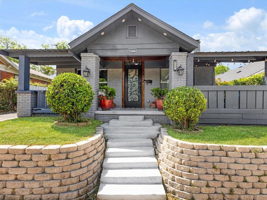 Imagine pulling up to your own private remote control gate, entering from the rear alley straight into your property — that's the kind of convenience and security this Fort Worth gem delivers. This charming 3-bedroom, 2-bathroom home features an open-concept floor plan where the spacious kitchen offers ample cabinet storage and flows seamlessly into the living and dining areas — ideal for gatherings and everyday living. The extended driveway leads to a two-car covered garage, plus a large carport perfect for toys, trucks, or whatever you're rolling with. Whether you have multiple cars, guests, or simply love extra space, this home delivers unmatched convenience. With its practical layout, generous parking options, and central location, don't miss the opportunity to make this Fort Worth gem yours!