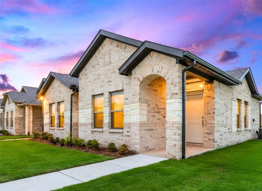 SPECIAL $1,000 Off First Month's Rent When You Move in By 10.15! And, $500 Off When You Move in By 10.31! Discover upscale living in The Sage, a beautifully designed 1-bedroom, 1-bathroom home at Villages at Greenville offering modern comfort and style. Our thoughtfully crafted floorplans feature open-concept layouts with light oak-toned luxury vinyl plank flooring throughout, paired with crisp white shaker cabinetry, stone-quartz countertops with soft gray veining, and sleek stainless-steel appliances. Industrial gray metal finishes add a contemporary touch to the space, creating a warm yet elevated atmosphere perfect for everyday living and entertaining. All homes boast private backyards and maintenance-free living. Nestled within a community designed for connection and convenience, residents enjoy access to resort-style amenities, including a pool, fitness center, business center, and dog park, all situated in a peaceful, friendly neighborhood setting just 45 miles northeast of Dallas. With upscale finishes, timeless charm, and a prime location near shopping, dining, and major highways, The Sage at Villages at Greenville offers a lifestyle that's both relaxed and refined.