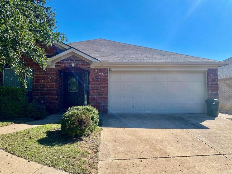 Check out this beautiful and spacious home on the Fort Worth side of town right in Gemstone Estates! Located only minutes from popular shopping spots such as HEB and Kroger, and less than 10 minutes from our downtown Historic Town Square, you can also travel to the DFW metroplex with ease. This home has FOUR large bedrooms, TWO living spaces and TWO dining areas. It also features a nice open kitchen, large utility room, fireplace, walk-in closets and has a ton of storage.  The backyard is the perfect size for all your entertaining needs. You don't want to miss this one!