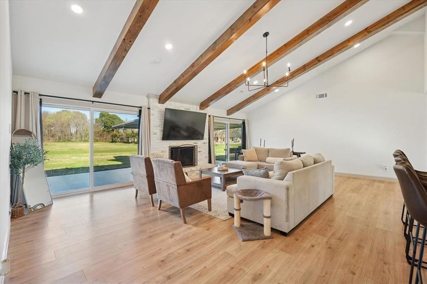 *1% LENDER CREDIT AVAILABLE TOWARDS CLOSING COSTS OR RATE BUY DOWN WITH PREFERRED LENDER* Rare opportunity to own 2.5 acres on a corner lot with no HOA, featuring a 20 x 30 workshop and plenty of space for RV parking, equipment, or hobbies. Located approximately 35 minutes from downtown Dallas, this property offers the perfect balance of space, privacy, and accessibility. Recent improvements include a new roof and septic system, providing peace of mind for the next owner. Interior features include vaulted ceilings with exposed wooden beam detail, custom-stained kitchen cabinetry, and a spacious laundry room with additional custom cabinetry for storage. The primary suite offers separate walk-in closets and a dedicated vanity area, creating a comfortable and functional retreat. Exterior highlights include an extended concrete patio, a two-car garage, and a covered carport with space for up to four additional vehicles. The 20 x 30 workshop with an automatic garage door opener provides additional space for storage, hobbies, or equipment. The expansive acreage offers ample room for outdoor living, gardening, or future improvements. Situated in a semi-rural setting, this property offers privacy, versatility, and the freedom of country living, while remaining within a 35-minute commute to downtown Dallas.