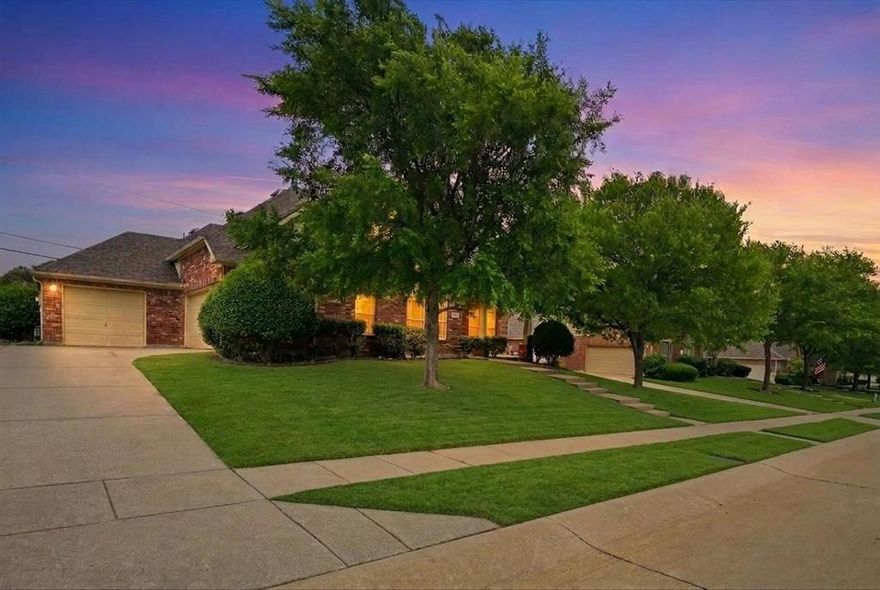 2% buyer incentive available from seller preferred lender! Welcome to 631 Table Rock Drive in Prosper, located in highly sought-after Prosper ISD. This spacious 4 bedroom, 3.5 bath home offers 3,009 square feet with a flexible layout that includes multiple living areas, a dedicated office, game room or second living room, and a 3 car garage.

Recent updates include new interior paint, new carpet, and a new roof in 2026. The primary suite is located on the first floor and includes an additional bonus space that could be used as a study, exercise room, nursery, sitting area, or private retreat.

The first floor features earth-tone tile throughout the main living areas, a large family room with gas log fireplace, and a spacious kitchen overlooking the living area. The kitchen includes granite countertops, a large island workstation, breakfast bar, butler’s pantry, 42 inch white cabinets, and abundant storage.

Upstairs, you will find three generously sized bedrooms with walk-in closets, two full baths, and a large game room, offering plenty of room for everyday living, guests, or work-from-home needs.

The backyard includes a covered patio, an 8 foot cedar fence, and a double gate for easy access to the large backyard. Conveniently located near a neighborhood playground, with school bus service at the front door, this home offers space, updates, and an excellent Prosper location.
