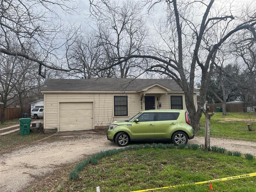 Located just minutes from Denton’s vibrant downtown square, the University of North Texas, and Texas Woman’s University, 110 Peach Street offers a unique opportunity for investors, builders, or buyers ready to bring new life to a well-located property. Set in an established neighborhood with mature trees and quick access to major roads, the location alone makes this one worth a serious look.
The home sits on a generously sized lot with room to reimagine, renovate, or reposition the property for long-term value. The structure will require repairs and updates, making it an ideal project for someone looking to create equity through improvements or add a strong rental to their portfolio in a high-demand university market.
With Denton continuing to grow and housing near the square becoming increasingly desirable, properties in this location rarely come along at an accessible entry point. Whether your vision is a renovation project, long-term investment, or future redevelopment, the potential here is clear.
Seller financing is available, offering flexible purchasing options that may make this opportunity even more attractive for the right buyer.
If you’ve been looking for a property where location and potential outweigh the cosmetic condition, 110 Peach Street is worth a closer look. Bring your vision and unlock the possibilities this Denton property has to offer.