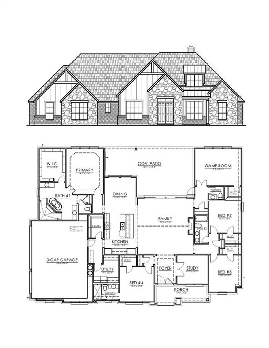 Under Construction in Azle – Custom Single-Story by Shelton Custom Homes
Estimated completion: September 1. Secure the home by June 15 and personalize select finishes to match your style.
  Situated on a spacious 2.11-acre lot in the gated Deer Glade community—with no HOA—this thoughtfully designed 4-bedroom, 3.5-bath home with a 3-car garage offers the perfect blend of luxury and functionality.
  Inside, you’ll find an open-concept layout highlighted by a vaulted living room ceiling, abundant natural light, and a cozy fireplace with gas starter.   The home also features a private study and a dedicated game room, providing flexibility for both work and entertainment.
  The kitchen is built to impress with a double oven, gas cooktop, and ample space for gathering. Elegant double iron front doors create a striking first impression, while the expansive back patio is ideal for relaxing or hosting guests.
  A private mother-in-law suite with its own full bath adds versatility and comfort for guests or multi-generational living.
  Designed with energy efficiency in mind, the home includes a gas heating system, gas water heater, and radiant barrier decking.
  Located outside city limits, this property offers the tranquility of country living with the security of a gated community.