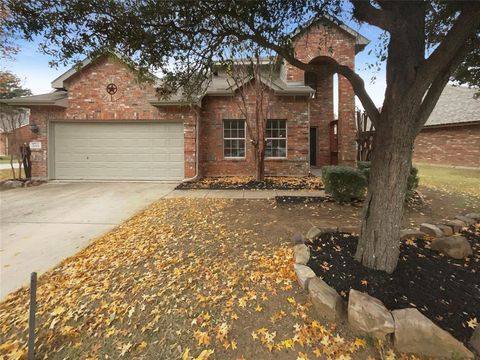 A home in Aubrey