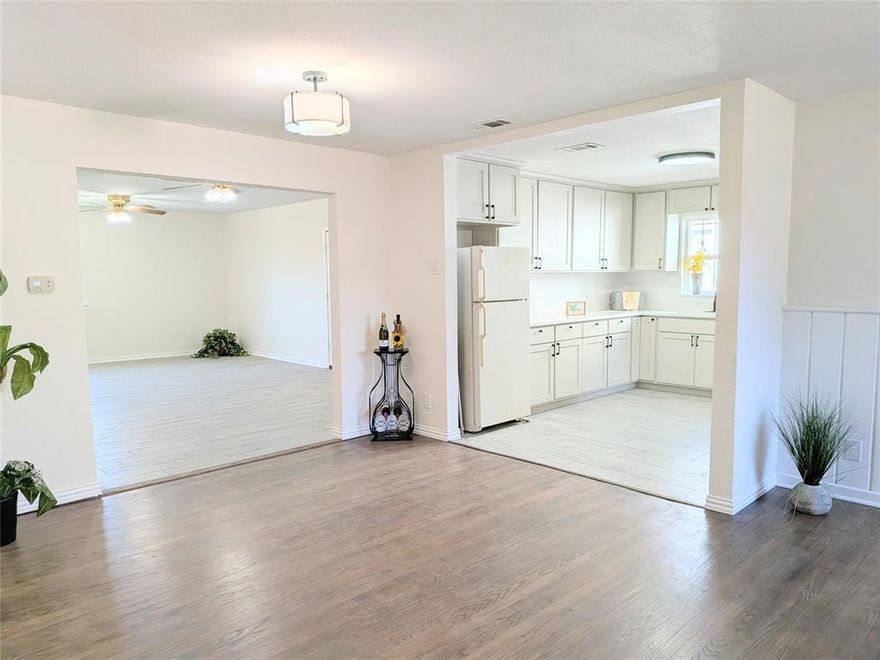 1927 sqft. yes this house has 1927 sqft. IF you are looking for a big property, this is the one perfect for you. you can live in it or rent it out or rent every room. UPDATED PROPERTY THAT OFFERS 4 bedrooms, 2 full bath, 2 living areas, dining area plus a huge back yard. Down payment assistance programs available, you must qualify.