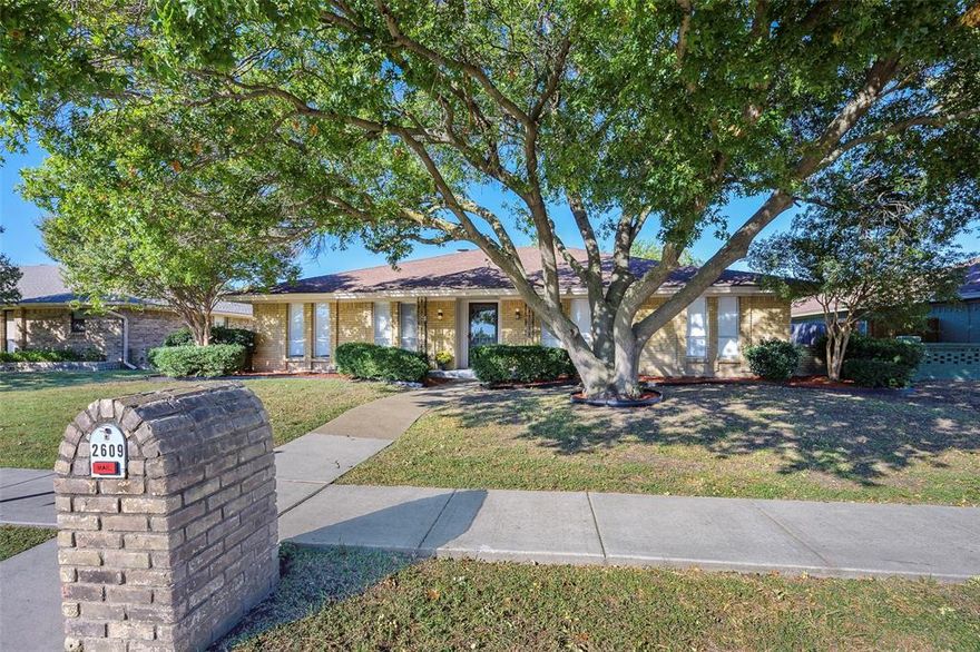 NOVEMBER FREE RENT

Welcome to this beautifully cared-for 4-bedroom, 2-bath home perfectly situated in the heart of Plano. From the moment you arrive, you’ll love the beautiful landscaping, mature trees, and inviting curb appeal that make this home stand out.

Step inside to an open and comfortable layout filled with natural light. The spacious living areas flow seamlessly for easy everyday living and entertaining, while the kitchen and dining spaces offer plenty of room for family gatherings.
Enjoy the large backyard — perfect for kids, pets, or relaxing evenings under the trees.

You’ll love the unbeatable location — right across the street from Davis Elementary and within walking distance to Plano Senior High School, making daily routines a breeze.

This home offers the perfect combination of charm, convenience, and a great Plano location. Don’t miss your chance to make it yours!