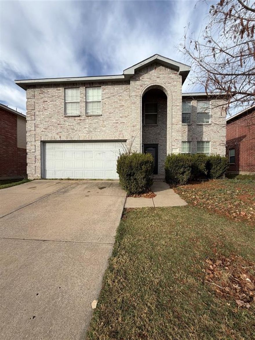 Spacious two story home offering over 4,000 square feet with a functional layout and generous room sizes throughout. This home features multiple living areas, five bedrooms, and four full bathrooms, providing flexibility for a variety of living needs.

The property is in solid working condition with all major systems functioning properly. While cosmetic updates may be desired, this home presents an excellent opportunity for a buyer to personalize and add value over time. Ideal for a first time homebuyer looking to create their own space or an investor seeking a strong footprint in an established neighborhood.

Large living areas, oversized primary suite, and well proportioned secondary bedrooms make this home feel open and comfortable. Located in a convenient North Fort Worth location with access to schools, shopping, and major highways.

Great potential, strong square footage, and a layout that offers long term value.