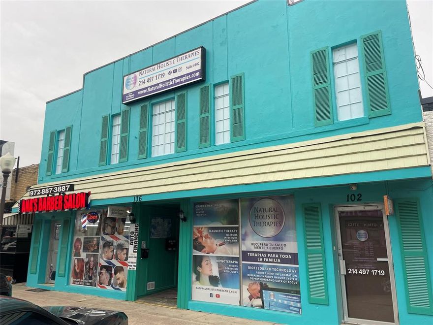 Located in the Historic Heritage Crossing District, there are TWO suites available. The suites adjoin from the inside while having separate exterior doors. BOTH SUITES ARE INCLUDED. Zoned as Commercial- Retail Strip, this makes an excellent opportunity for small-business owners of many industries. Utilities included in rent amount. Tenant and Tenant's Agent to verify all information.