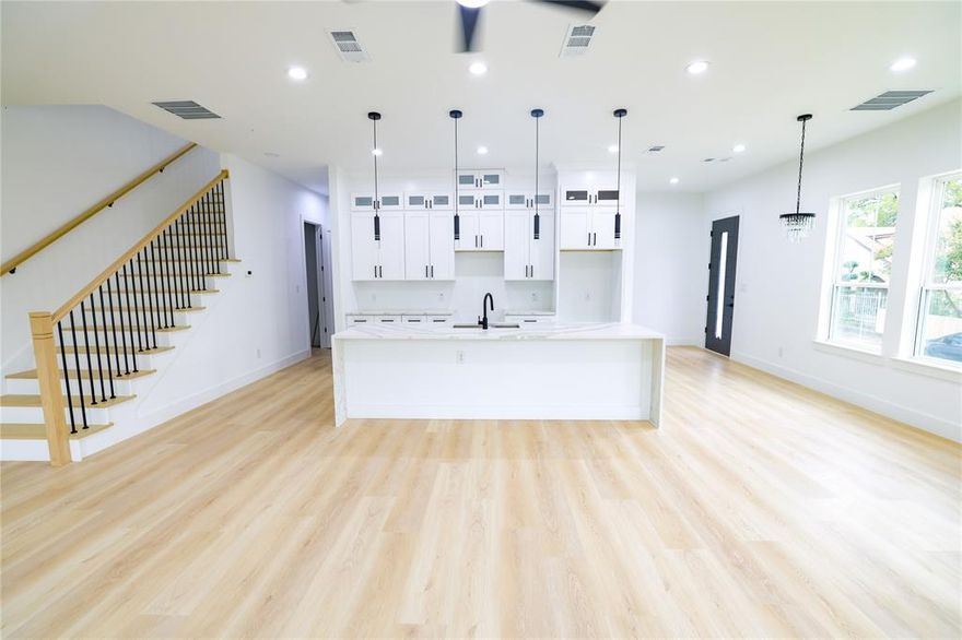 Welcome to this beautifully designed 3-bedroom, 2.5-bath modern home located in the heart of the highly coveted Bishop Arts District. Just steps from popular restaurants, boutique shops, coffee houses, and vibrant nightlife, this property offers the perfect blend of urban convenience and residential privacy.

Inside, you’ll find an open and bright floor plan featuring spacious living areas, stylish finishes, and thoughtful details throughout. The main floor offers a generous living room, a sleek modern kitchen with stainless steel appliances, quartz countertops, and ample cabinet space, plus a convenient half bath for guests.

Upstairs, the primary suite delivers comfort and functionality with a large walk-in closet and a well-appointed ensuite bath. Two additional bedrooms share a modern full bath and provide flexibility for family, guests, or a dedicated home office.
Enjoy outdoor living with a private backyard or patio space perfect for relaxing or entertaining. Additional features may include energy-efficient systems, updated flooring, contemporary fixtures, and dedicated parking.

This home delivers the full Bishop Arts lifestyle — walkable, stylish, low-maintenance, and close to major thoroughfares, the Dallas streetcar, and Downtown Dallas. A rare opportunity to live in one of the city's most dynamic and sought-after neighborhoods.

Pricing is based on one month free on a 13 month lease term.