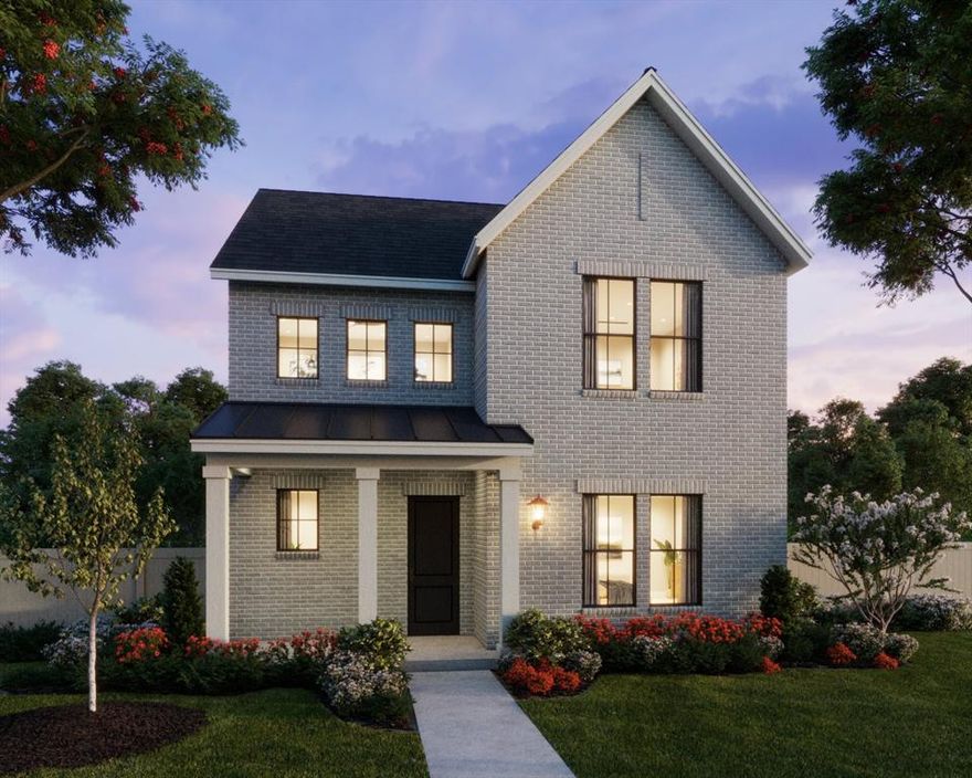 NORMANDY HOMES ADELINE floor plan.  This charming 3-bedroom, 2.5-bath home offers an affordable yet high-quality living experience, showcasing exceptional craftsmanship throughout. The well-designed layout includes a roomy family room with high ceilings, a spacious kitchen with chef cabinets, and a game room for added versatility. The exterior elevation is both adorable and inviting, setting the tone for the thoughtfully constructed interior. With attention to detail, each room is designed for comfort and function, from the tranquil owner's suite downstairs to the well-sized additional bedrooms. Built with quality materials and smart design, this home delivers both style and durability at a great value, making it the perfect choice for those seeking an affordable home without compromising on craftsmanship.  MOVE IN READY NOW!