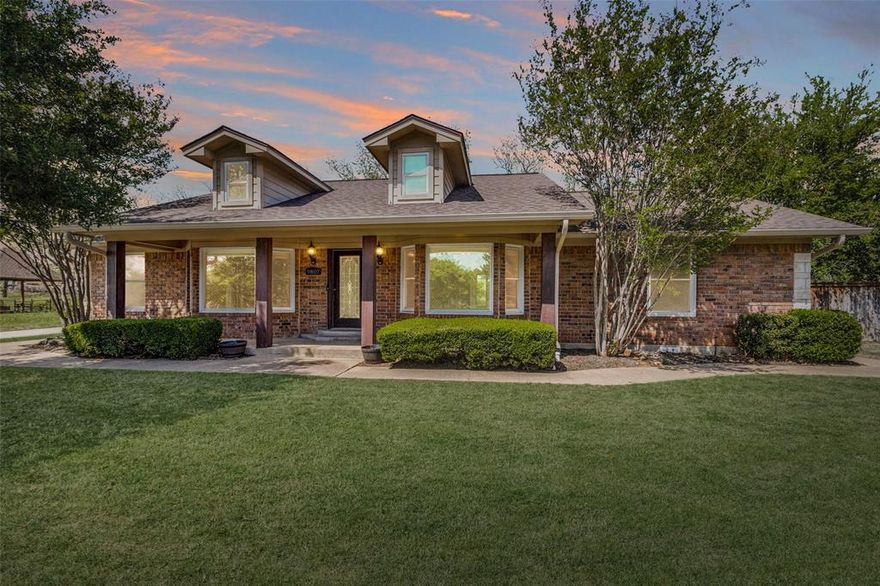 ANOTHER PRICE CHANGE... you just found the ONE! Lovingly maintained and improved by the current owner, this inviting home is situated on a 0.40+ acre lot with no rear neighbors and peaceful orchard views in Pecan Plantation. Enjoy this gated golf community in a home which offers the perfect blend of charm and a wonderful layout for relaxation or for entertaining friends and family. The spacious primary suite is split from the other bedrooms and positioned at the rear of the home with French doors to enjoy your view! By the way, the pool-sized backyard provides plenty of space to create your dream outdoor retreat. There's even a bonus 3rd full bathroom accessible from the back patio - perfect for utility or future pool use. Also, check out your tiled sunroom with skylights - perfect for relaxing with your favorite beverage! This home’s driveway has been extended for flexibility, and there are mature pecan trees in your back yard, too. Numerous updates and upgrades to this home include a Class 4 impact-resistant roof (2024), new carpeting in all bedrooms (2025), a new air handler and air scrubber (2025), and the foundation is upgraded with 23 pilings and a transferable warranty (2020, and re-checked in 2025). Ask for the full list of improvements. Community members enjoy golf courses, marina, swimming pools, tennis and pickleball courts, a country club, horse stables, dog park, campgrounds, and so much more - all within the gates of this one-of-a-kind community. Schedule your tour today - before this beautiful home is GONE!