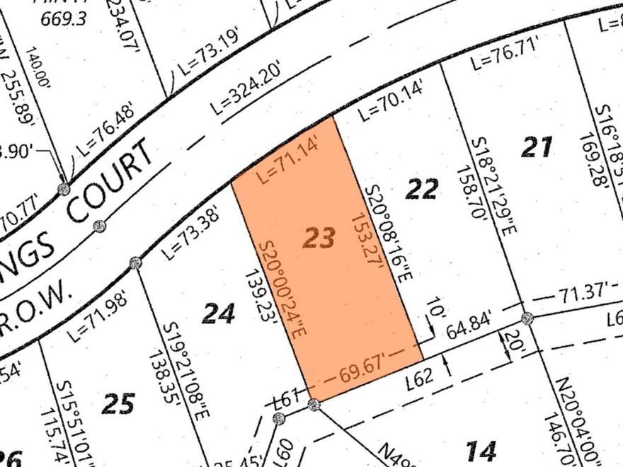 OWNER FINANCING AVAILABLE! Build your ideal full-time residence or weekend getaway on this oversized lot in the highly sought-after Castle Pines subdivision at Rock Creek. Ideally located within walking distance of the amenity village, this homesite offers convenient access to the resort-style pool, pickleball courts, fitness center, and clubhouse. Lot 23 is a wooded interior lot. Contact us for more information.