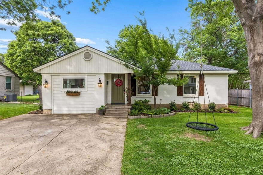 Welcome to 410 Blanning Drive. Located in Old Lake Highlands, this charming 3-bedroom, 2-bath home offers 1,706 square feet of stylish living space with hardwood floors throughout and a great blend of original character and quality updates. The open-concept kitchen, living, and dining areas create an easy flow for daily living and entertaining. The kitchen is beautifully updated with a commercial gas range, Sub-Zero refrigerator, double ovens, wine fridge, and generous prep and storage space.

The spacious primary suite was thoughtfully added on and features high-end finish out, a large en suite bath with dual sinks, an oversized walk-in shower, and a generously sized walk-in closet. Two additional bedrooms share an updated secondary bath. Recessed lighting throughout and new vinyl double-pane windows add to the home’s comfort and appeal.

Outside, the lush landscaping and inviting curb appeal set the tone, while the large backyard offers a deck that is ideal for entertaining, a wood privacy fence, and a storage shed for lawn and garden equipment.

All of this in a prime Old Lake Highlands location, within walking distance to White Rock Lake, close to many popular East Dallas restaurants and shopping, with quick access to downtown Dallas, and zoned to exemplary Hexter Elementary.