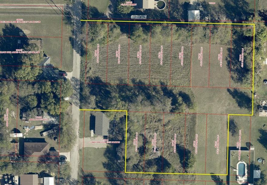 Lots include 402, 404, 406, 407, 408, 409, 410, 411, 412, 413, 414, 415, 416. Unlock an incredible opportunity in one of Whitewright’s most desirable neighborhoods. These 13 individual lots offer flexibility for investors, builders, or anyone looking to create their own residential project. Each lot can be purchased separately or as a full package, making this a rare chance to shape a future community from the ground up.
The property is located in a quiet, established area of town known for its friendly atmosphere, strong schools, and steady growth. With a little vision, this location can support a variety of residential plans from single-family homes to long-term investment builds.
A roadway will need to be put in, along with standard utilities, offering the next owner full control over layout, access, and infrastructure design. Once completed, these lots will sit in a prime setting surrounded by well-kept homes and long-term residents who value the convenience and character that Whitewright is known for.
Whether you’re a developer seeking a multi-lot project or a buyer looking to purchase a single homesite, this collection presents a canvas ready for its next chapter. Opportunities like this don’t come around often in Whitewright’s most sought-after pockets.
All information deemed reliable but should be independently verified by buyer and city.