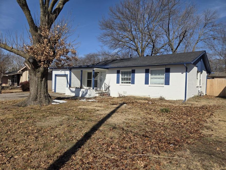 Beautifully updated home, move-in ready.
This property features a roof installed just 3 years ago, granite countertops in the kitchen, an updated electrical system, new flooring, and modern light fixtures throughout. The foundation was repaired in August 2025, adding long-term stability and value to the home.
Well maintained and ready for immediate occupancy, this home is an excellent option for a first-time homebuyer or a family looking for a comfortable and welcoming place to call home.

The property also includes a shed installed in the backyard, offering versatile space that can be used for storage, a workshop, or multiple other purposes.