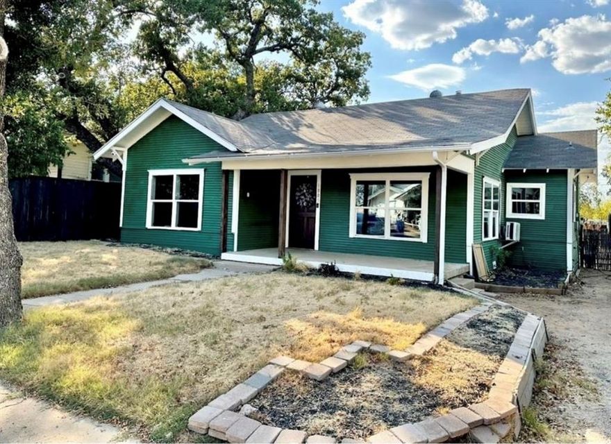 Updated 3-bedroom, 2-bath property in a central Brownwood location. Recent improvements include new windows, wood blinds, fresh paint, and mini-split AC units—reducing future maintenance costs. Features a large backyard with a wood deck, adding tenant appeal. Solid opportunity for a short or long-term investment.
