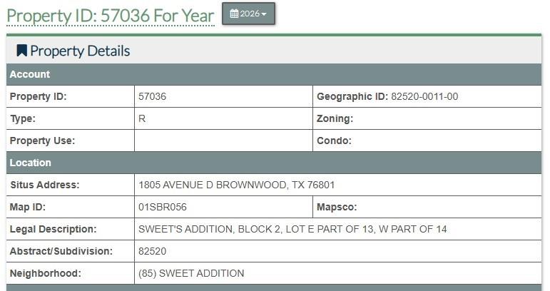 Sweets Add - Residential