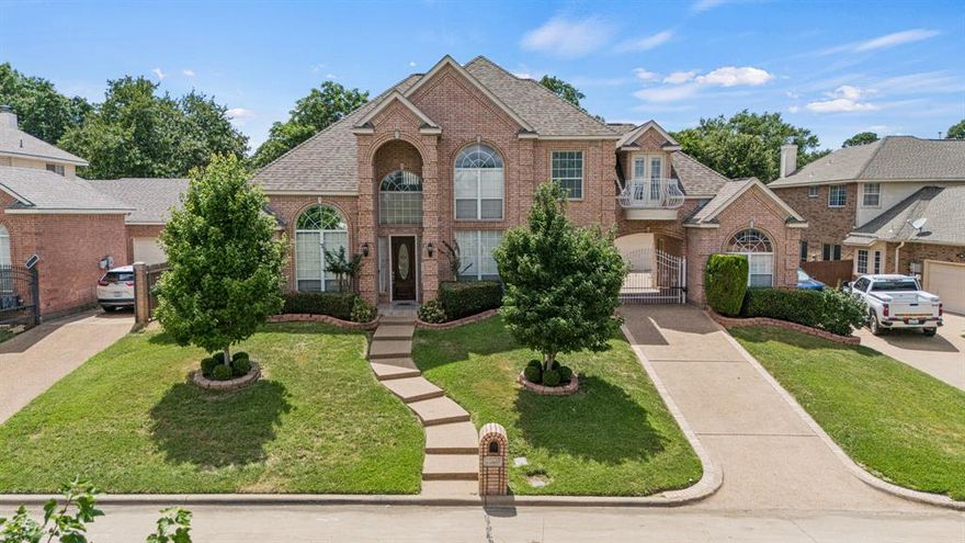 Welcome to this exquisite custom-built home within walking distance to serene Lake Arlington. This residence features an expansive oversized master suite with a lavish walk-in closet, three versatile living areas, a dedicated study, and five spacious bedrooms. Full second primary bedroom with bathroom as well. The gourmet main kitchen and full second kitchen are perfect for entertaining or accommodating multi-generational living. Additionally, the home includes a three-car garage, providing ample storage and parking. Nestled in a tranquil neighborhood, this home seamlessly blends luxury and convenience, offering easy access to outdoor activities at Lake Arlington. Don’t miss this unique opportunity—schedule your private tour today!