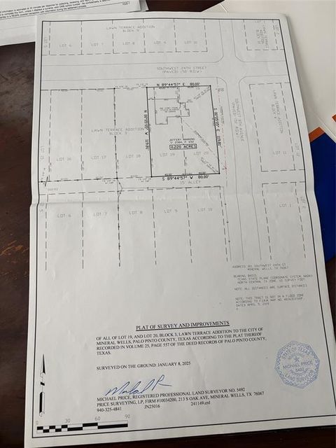 Photo of 811 SW 24th Street, Mineral Wells, TX 76067 (MLS # 21211654)