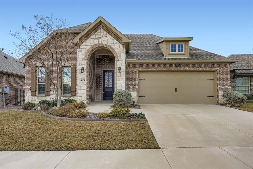 Welcome to this beautifully maintained 2-bedroom, 2-bathroom condo in the highly desirable Ladera Tavolo Park, a gated 55+ active adult community in Fort Worth. Conveniently located just minutes from Chisholm Trail Parkway, shopping, dining, and everyday essentials, this home combines low-maintenance living with resort-style amenities.

Situated on a landscaped lot with a fenced backyard, the property features a covered patio complete with ceiling fan—perfect for relaxing or entertaining outdoors. Inside, you're welcomed by a formal foyer and elegant dining room, flowing into the spacious living area enhanced by an electric fireplace, built-in sound system, and ceiling fans in every room. The kitchen offers thoughtful upgrades including under-cabinet lighting, pendant lights over the island, a breakfast bar, walk-in pantry, and sunny breakfast nook. All kitchen and bathroom cabinets and drawers are finished with upgraded knobs and handles for a polished touch.

The private primary suite showcases tray ceilings, a large walk-in closet, dual sinks, a granite bench in the walk-in shower, and an upgraded shower head. The generously sized secondary bedroom is served by a full bath with a tub_shower combo. A dedicated laundry room with built-in shelving adds convenience, and the attached garage includes an electric vehicle charging station.

Residents of Ladera Tavolo Park enjoy access to a luxurious clubhouse, resort-style pool, pickleball and bocce courts, putting green, fitness center, billiards lounge, scenic walking trails, and even a dog park.

This is more than a home—it’s a lifestyle. Don’t miss your chance to live in one of Fort Worth’s most sought-after 55+ communities!

Discounted rate options and no lender fee future refinancing may be available for qualified buyers of this home.