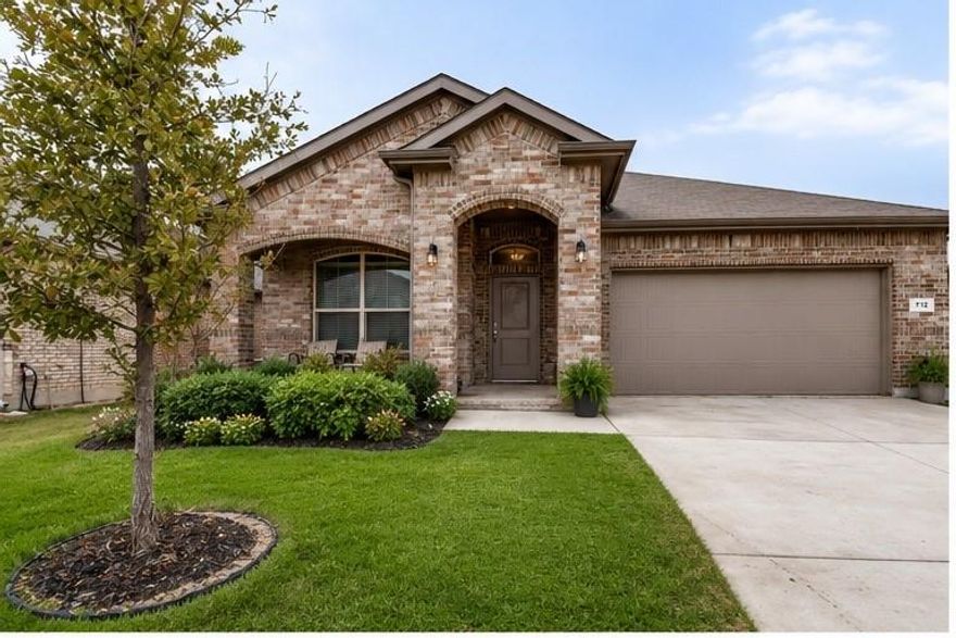 Built in 2021 and competitively priced, this beautifully maintained 3-bedroom, 2-bath home with a dedicated office is located in the highly desirable Trails of Elizabeth Creek and zoned to highly rated Northwest ISD.
Designed with both comfort and functionality in mind, the open-concept floor plan features durable ceramic tile flooring, expansive living and dining areas, and a thoughtfully designed kitchen complete with granite countertops, stainless steel appliances, a gas range, natural stone backsplash, and a large center island perfect for entertaining. Refrigerator conveys with the home.
The private office provides ideal flexibility for remote work, a study, or additional living space tailored to your needs.
Enjoy resort-style community amenities including a lazy river pool, clubhouse, playgrounds, parks, walking trails, and scenic water features. Conveniently located with quick access to I-35W, Highway 114, and 377, plus nearby shopping and dining, this home offers the perfect balance of lifestyle and location. Please note, some photos have been virtually staged.