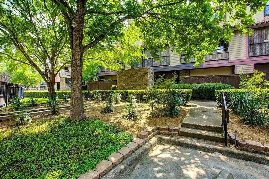 Discover modern living next to SMU in this beautifully updated condominium located at 5757 E University Blvd #22B in Dallas, great location if attending SMU or want to be close to Greeneville or Downtown. This spacious unit features an open floor plan, abundant natural light, and a stylish kitchen with sleek countertops and contemporary appliances. Enjoy the convenience of in-unit laundry, ample storage, and a private balcony. The community has well-maintained grounds and a sparkling pool, appropriate for relaxation.  Centrally located with easy access to shopping, dining, and entertainment.