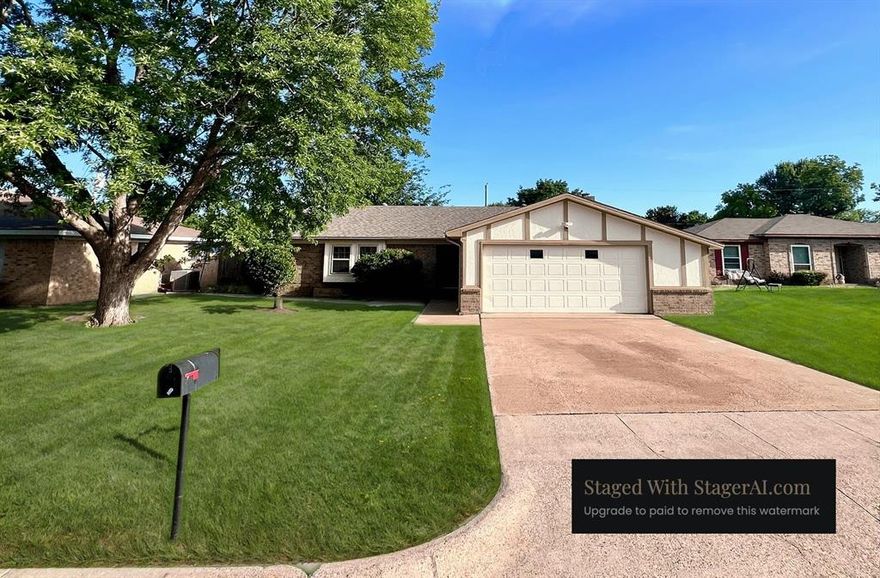 Beautifully Remodeled 3-Bedroom Home in the Heart of Benbrook!
Welcome to this stunningly updated 3-bedroom, 2-bath home, perfectly situated in a quiet, established neighborhood in sought-after Benbrook, TX. This move-in ready home has been thoughtfully renovated , combining modern design with everyday comfort.
Step inside to discover a bright, open-concept living area featuring fresh paint and luxury vinyl plank flooring.
Both bathrooms have been updated with contemporary tile-work, and sleek vanities. The master bedroom offers a peaceful retreat with a private en-suite bath and generous closet space.
Conveniently located near top-rated schools, parks, shopping, and easy highway access, this home is the perfect blend of style, comfort, and location. Don’t miss your chance to own this Benbrook beauty—schedule your private showing today!