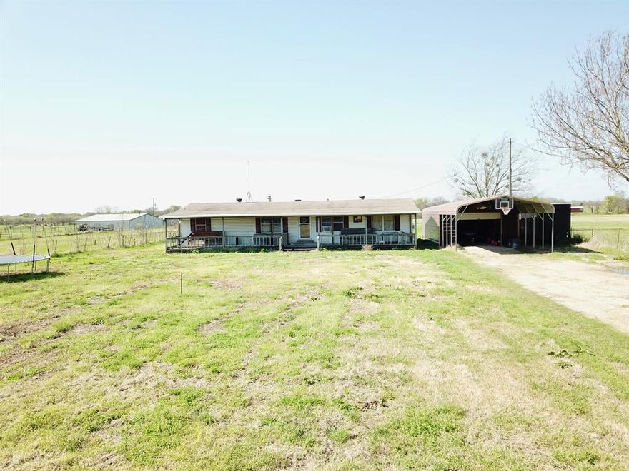Opportunity awaits on this .77-acre unrestricted property in Royse City! This 3-bedroom, 2-bath (attached on tax records) mobile home sits on a fully fenced lot with privacy gate and offers great potential for investors, renovators, or buyers looking for land with flexibility ready to renovation on their own. The property also includes a detached workshop garage with an attached carport, providing excellent space for tools, equipment, or hobby projects. With no known restrictions, this property offers plenty of possibilities for improvement or customization. Fixer-upper being sold AS-IS. Cash buyers only. Ready to close immediately.