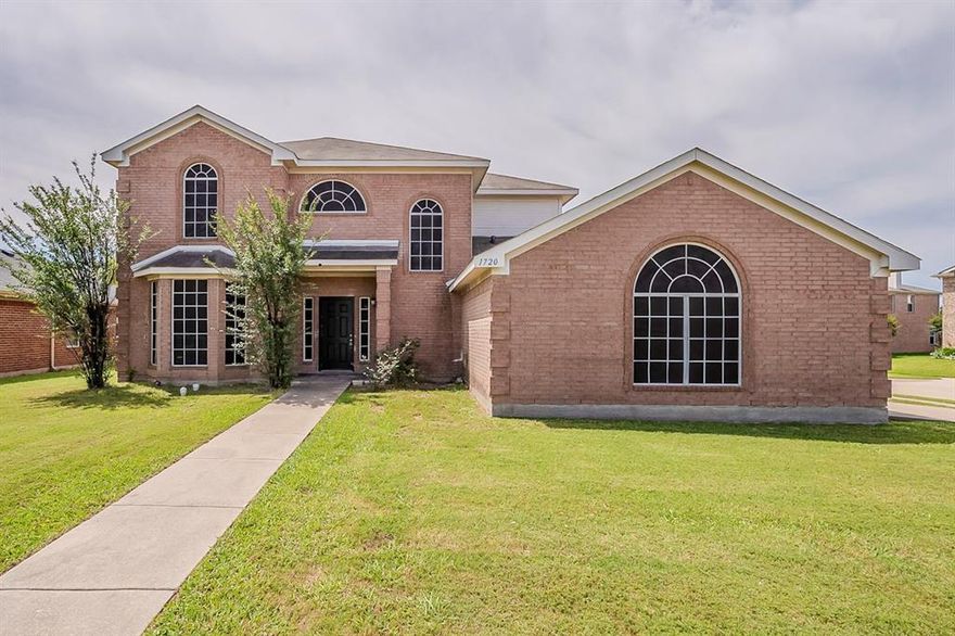 ****Seller to contribute up to 2% in closing costs as allowable****Spacious 2-story home with great curb appeal and tons of potential! Featuring 4 bedrooms, multiple bathrooms, a kitchen with a center island, and a cozy fireplace in the living room. The 2-car garage adds convenience, and the layout offers plenty of space to make it your own. Home needs some TLC—perfect opportunity to update and customize to your taste! Schedule your showing today!