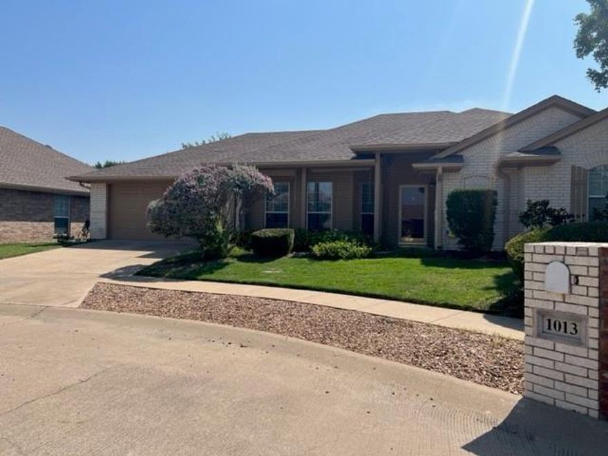 This charming home is situated at the end of a cul-de-sac, conventionally located just off 377, with easy access to the lake, shopping and other amenities. The open-concept design creates a spacious and inviting atmosphere throughout the house. Additionally, it includes an office space, which can be used for work or study.

The home offers ample storage with large closets, ensuring that you have plenty of space to organize your belongings. The pantry is equipped with custom drawers, allowing for efficient organization of your kitchen supplies.

Overall, this charming home offers a well-designed layout, functional features, and a patio, making it a delightful place to live.