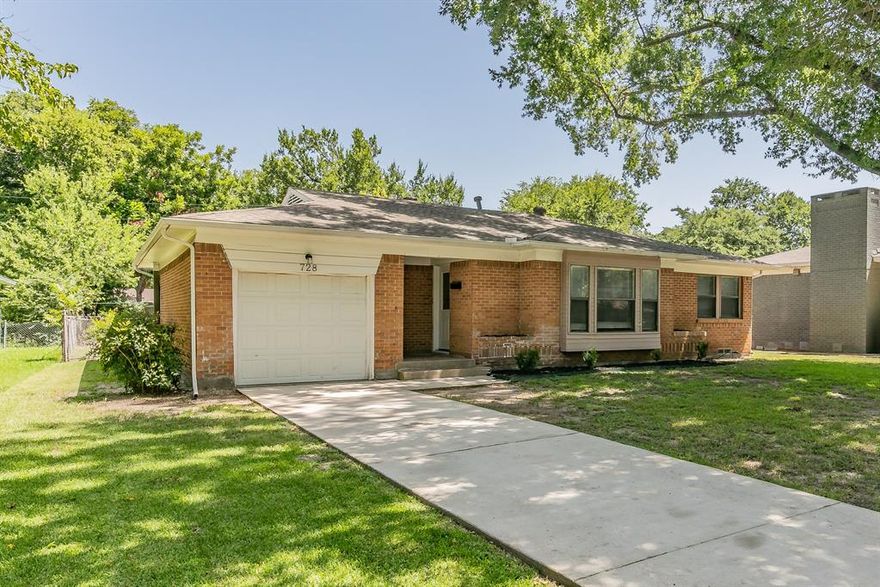 Welcome to this well maintained residence ready for its new owner! Would make a great investment property as well and is move in ready! Home has two full bathrooms! Living room features window seat with built in shelving and brand new vinyl flooring. Spacious dining area leads to kitchen, perfect for entertaining. New carpet in bedrooms, foundation work complete in 2020 with warranty left. New Roof in 2020! AC replaced in 2020. Great sized fenced in backyard. So much to love. You will want to call this house, HOME!