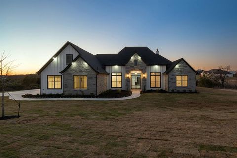 Photo of 1040 Eagles Bluff Drive, Weatherford, TX 76087 (MLS # 21195623)