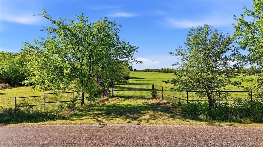 Discover the perfect opportunity to own a beautiful 10.5-acre tract just outside the charming Dexter community, located within highly sought-after Whitesboro ISD. This property offers an ideal combination of open space, scenic views, and natural character—making it the perfect setting for your dream home or private country retreat. An established entrance with a gated access point provides both convenience and security, allowing for easy entry while maintaining privacy. The land features a gently elevated homesite, offering expansive countryside views and the perfect backdrop for a custom build. Scattered mature trees enhance the landscape, providing shade, privacy, and a peaceful, natural setting. With electricity readily available and water access through Northwest Water District, the groundwork is already in place to bring your vision to life. Additionally, fencing along two sides of the property offers a head start for those looking to accommodate livestock, create a homestead, or simply define boundaries. Whether you’re seeking a quiet rural escape, a picturesque homesite, or a long-term investment in a growing area, this property delivers the space, flexibility, and location to suit a variety of needs. Enjoy the tranquility of country living while still being within reach of nearby amenities. Gate is locked—please schedule an appointment for access.