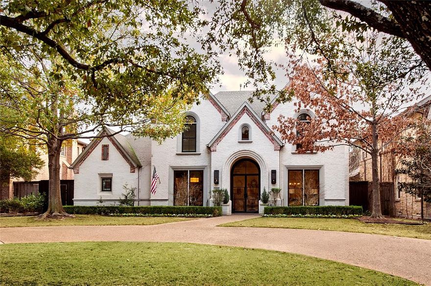 This Beautifully appointed home features 4 beds, 5 baths, pool and 3 car garage with a downstairs Owner’s Suite is in Hyer Elementary & located across from Coffee Park. Paneled Sub-Zero refrigerator with wine fridge & drink drawers. Thermador, Wolf & Miele appliances. Danby Marble slab in the kitchen with a separate Dry Bar vignette. Upstairs are three bedrooms with vaulted ceilings. Oversized Owner’s suite has a sitting area, spa bathroom & a tremendous closet! Game Room with generous built-ins has a wet bar. Recently added Projection Equipment in the huge Media Room. Vaulted ceilings, wood floors downstairs, recessed lights, dimmer switches, designer fixtures throughout. Downstairs Office has the flexibility of being an additional 5th bedroom, if desired. This home features an open floor plan for entertaining with a Covered Patio & a perfect Party Pool. The Laundry Room has double stacked washers dryers space plus Mud Room. Attached Three Car Garage. So Chic and What a Lifestyle.