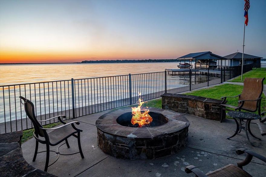 Lakefront Luxury Home with Dock, Guest Suite, and Proven Rental History.
Welcome to your dream waterfront lake house—where luxury, comfort, and peace of mind meet the beauty of lakefront living. This stunning property isn’t just a home; it’s a lifestyle investment, thoughtfully updated to create the ultimate Cedar Creek Lake getaway. Whether you're searching for a primary residence, vacation home, or turn-key short-term rental, this home delivers on every level.
Situated on 118' of platted shoreline, this property offers the best open water sunset views you’ll find—an unforgettable backdrop for relaxing evenings and entertaining. The recently constructed private boat dock includes expanded Trex composite decking, an advanced lift system with updated cradle—perfect for lounging or launching your boat. The reinforced seawall, secured with concrete anchors and footers, ensures long-term shoreline stability, while a modern sprinkler pump station keeps the refreshed landscaping vibrant.
Inside, enjoy fresh interior paint, a stunning stone fireplace with custom mantle and hearth, and bright, open living spaces. The kitchen features granite countertops, stainless steel appliances, and bar seating, ideal for cooking and gathering. Modern lighting fixtures, ceiling fans, and smart TVs enhance the ambiance throughout.
A full-size, high-efficiency washer and dryer set add a touch of luxury to daily living, housed in a separate laundry area for ultimate convenience. The private guest apartment includes an upgraded HVAC unit—perfect for guests or extended stays. A 2022 architectural roof and Ring security camera system provide lasting comfort and peace of mind.
With a 10-year VRBO rental history and excellent reviews, this home offers strong income potential as a vacation rental or Airbnb property.
Experience unmatched charm, top-tier amenities, and lakeside living at its finest!