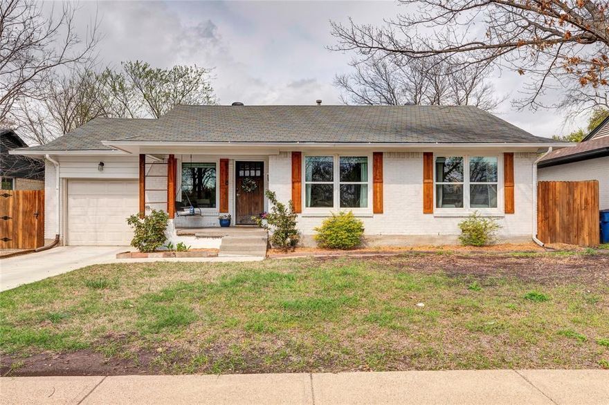 This beautiful home is move-in ready with stylish updates! The kitchen has a large island with custom white cabinetry, soft-close drawers, quartz countertops, and stainless steel appliances. An open floorplan with kitchen, dining, and living rooms -- perfect for entertaining. Energy-efficient windows and real hardwood floors throughout, including tile in wet areas. Step outside to a spacious backyard, ideal for relaxing on the deck. Close to White Rock Lake, the Dallas Arboretum, and major highways.