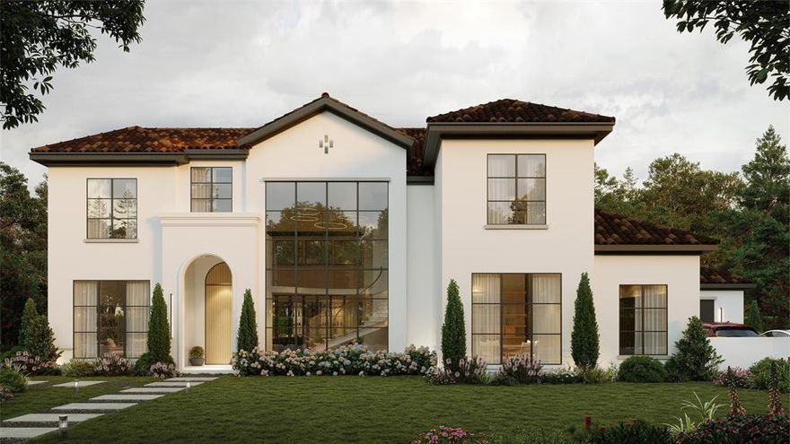 A Timeless Mediterranean Masterpiece Awaits in Westlake Estates
Be the first to build and own a modern Mediterranean masterpiece in Westlake Estates, Woodway’s premier lakeside community. This is a rare opportunity to see your dream home come to life, built from the ground up by the luxury team at Lowen + Loewen, right next to Lake Waco.
This unique two-story residence spans 3,695 sq ft and is designed with an unmatched personality and style. Inside, high ceilings and expansive windows create an open, airy atmosphere, with a striking spiral glass staircase as the home's grand centerpiece. The floor plan includes 4 bedrooms, a dedicated office, 3.5 bathrooms, and a convenient butler’s pantry. The home also features a generous 1,263 sq ft three-car garage and is situated on a private 0.34-acre lot.
The exterior showcases elegant stucco siding and a classic tile roof. Step outside to a massive 844 sq ft covered back patio, a perfect sanctuary for relaxation.
fireplace and grill, offering the ideal space to entertain or simply enjoy breathtaking sunset views.
Living in Westlake Estates is a lifestyle. The community offers winding walking paths, serene green spaces, and an expansive putting green for residents to enjoy. Its prime location provides easy access to Lake Waco, Woodway Park, the Arboretum, and local shopping, perfectly blending tranquility with convenience.
This home is the pinnacle of Woodway living—a premium property built with the highest degree of care. Call us today to begin building your legacy.