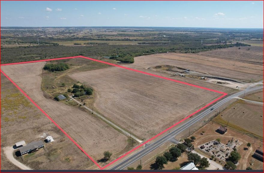 40.293 acres per tax roll. Located in the southerly growth path of Dallas-Ft. Worth-Mansfield-Arlington-Midlothian Texas.Additionalk30 acres adjoining is also available for sale with a potential total of 70 acres +-. Unzoned and Outside of any city limits. No deed restrictions and no flood plain. Ag Exemption in place for low taxes. Great access on a state highway with about 715 feet of frontage. The property is served by Mt Peak Special Utility District water supply and there is one water meter on the property which serves the mobile home which seller prefers to retain. The land is currently in farm production and leased to a local farmer.   Potential residential development, possible commercial, buy and hold and 1031.
