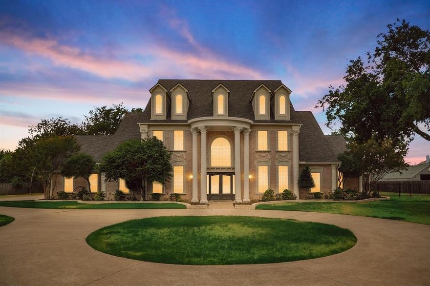 Luxury, Location, and Lifestyle at 2800 Park Drive, Dalworthington Gardens

Set on a beautifully landscaped 1.25-acre lot in the exclusive community of Dalworthington Gardens, this exceptional estate combines privacy, comfort, and convenience in one remarkable package. Ideally located just minutes from premier entertainment and recreation—AT&T Stadium, Globe Life Field, Choctaw Stadium, Lake Arlington, Six Flags, Hurricane Harbor, and hundreds of restaurants and shops—you’ll be at the center of it all without sacrificing serenity.

Step inside to discover a thoughtfully designed home built for both everyday living and unforgettable entertaining. Enjoy your own private oasis with a resort-style pool, fully equipped home theater, and expansive indoor-outdoor living spaces perfect for hosting family and friends. The nearby city park, just down the block, offers trails, green space, and playgrounds—ideal for morning walks or casual afternoons outdoors.

This home was built with comfort and confidence in mind. A whole-home backup generator and private water well ensure year-round self-sufficiency. Generously sized rooms, high-end finishes, and custom details throughout elevate the living experience. Whether you're relaxing in the media room, lounging poolside, or enjoying the peace and privacy of your surroundings, this home delivers exceptional quality at every turn.

At 2800 Park Drive, you don’t have to choose between lifestyle and location—you get the very best of both.