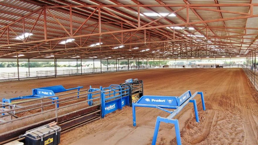 108 ACRES of PURE TEXAS COWBOY !! GRANBURY TEXAS !! SHOW BARN, MULTIPLE ARENAS, and an HARDY COASTAL FIELD !!  ALL TOP TIER AMENITIES FOR THE HORSE AND THE RIDER !!!  ONE OF A KIND, CLEAN, AND SUPER FUNCTIONAL !!!  This COVERED ARENA WAS RECENTLY COMPLETED and is SUPER HEAVY DUTY with 10 STALLS and room for FUTURE TACK ROOM !!! ARENA FLOOR IS 125 X 275, ENTIRE STRUCTURE IS 180 X 325 with COVERED PARKING ON ONE SIDE AND CATTLE PENS ON THE OTHER. HAY FIELD PRODUCED 150 PERFECT ROUNDS WITH LIMITED PRODUCTION.  PERFECT LOCATIONS FOR YOUR DREAM HOME. ALL UTILITIES ARE IN PLACE AND READY TO ROLL. WATER WELL!!
