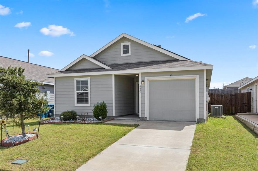 Nestled in the vibrant community of Forney, TX, this delightful 4-bedroom, 2-bathroom residence offers the ideal combination of cozy comfort and modern convenience. Featuring a thoughtfully designed open-layout that maximizes space and natural light, this home is perfect for both relaxation and entertaining.  As you step inside, you'll be greeted by a bright and airy living space that seamlessly flows into a dining area and well-appointed kitchen. The kitchen is equipped with sleek countertops, ample cabinetry, and modern appliances, making it a dream for both the everyday cook and the occasional chef. A spacious living room becomes the focal point for gatherings, offering a welcoming atmosphere and easy access to other areas of the home.  The primary suite is a true retreat, boasting generous closet space and a private en-suite bathroom with a tub-shower combination for those end-of-day unwinds. Three additional bedrooms provide flexibility and are perfect for creating personalized spaces—whether it's a guest room, home office, or a hobby den.  Moving outdoors, a generously sized backyard invites endless possibilities. Whether you're looking to host summer BBQs or simply enjoy a tranquil Texas sunset, the outdoor space does not disappoint. The 1-car garage offers convenience and storage, ensuring all your needs are met.  Located in a friendly neighborhood just minutes from Forney's dining, shopping, and schools, this property provides easy access to all the essentials while maintaining a peaceful residential atmosphere. With easy highway access, a commute to nearby Dallas is also a breeze.
This inviting Forney residence is more than just a house; it's a place you'll love calling home. Experience a blend of small-town charm and big-city amenities that Forney has to offer. Don't miss the opportunity to make this delightful property your own!